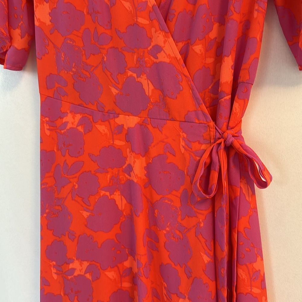 Nordstrom Bobeau Orna midi wrap dress - Picture 9 of 14
